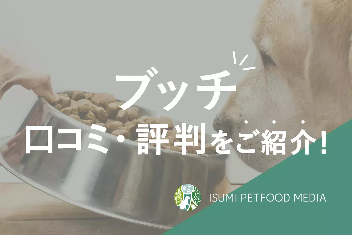 ブッチの口コミと評判 他のドッグフードとの違い 安全性などを紹介 Isumi Petfood Media